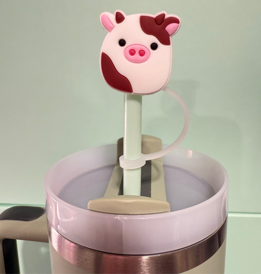 Cow straw topper