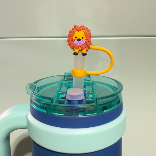 Lion straw topper