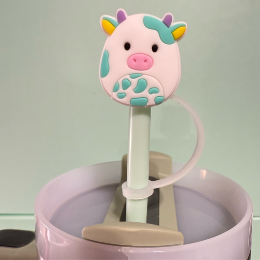 Cow straw topper
