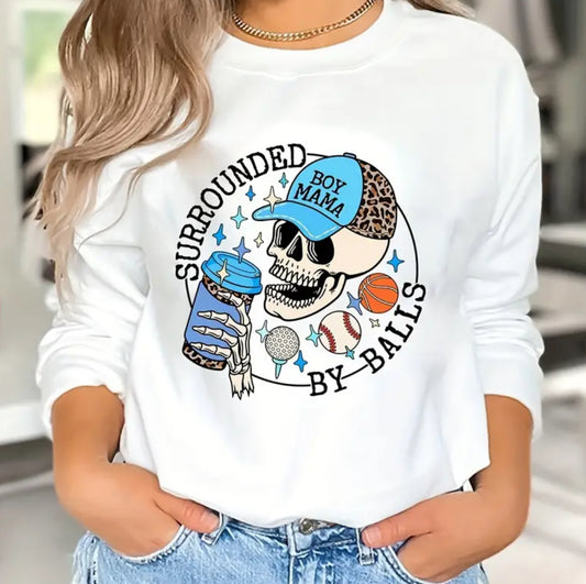 Surrounded by balls sweatshirt