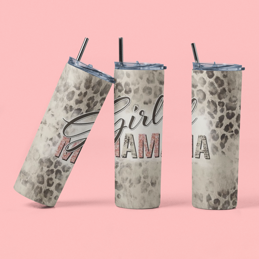 Girl mama 20oz tumbler