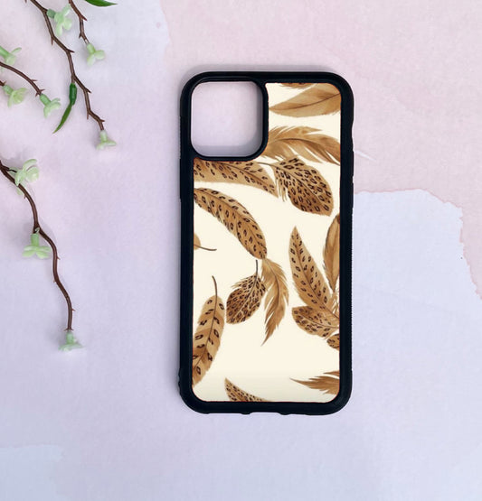 Feather phone case