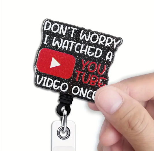 I watched a YouTube video Badge reels