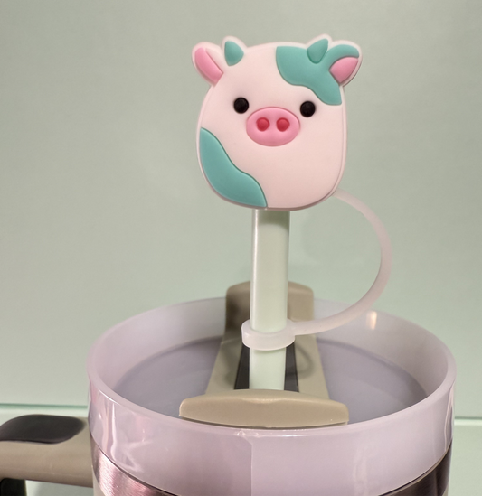Cow straw topper