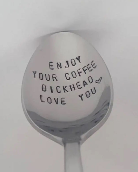 Enjoy your coffee spoon