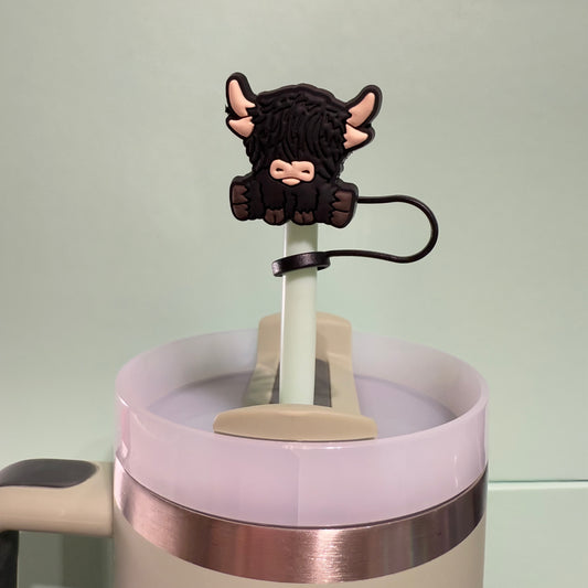 Cow straw topper
