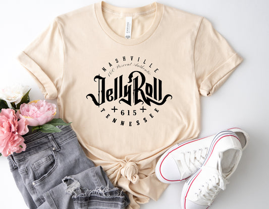 Jelly roll tee