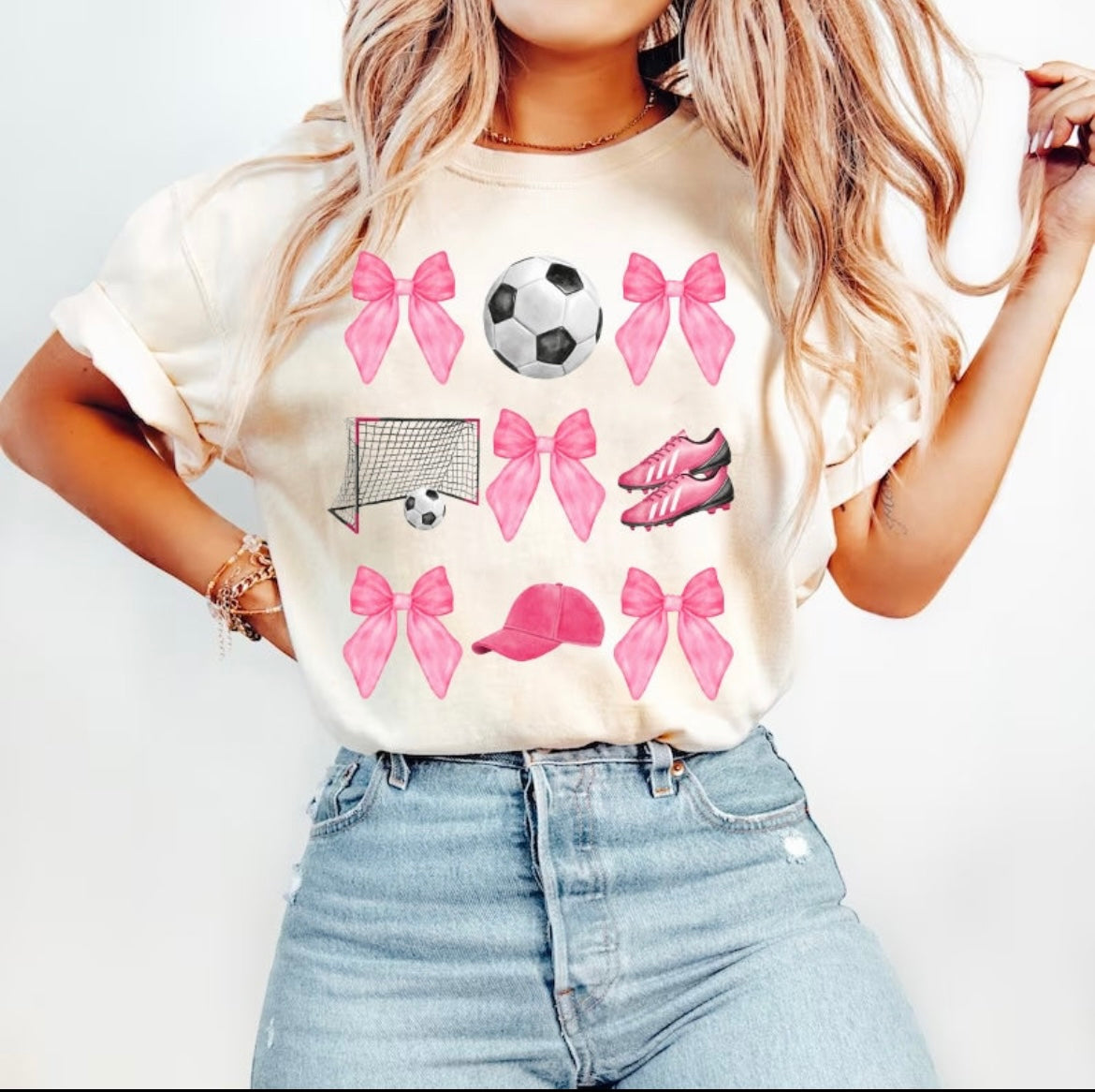 Soccer tee