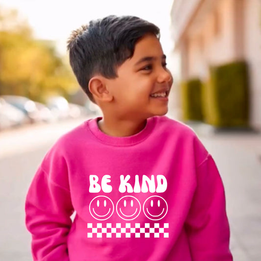 Be kind youth sweatshirt