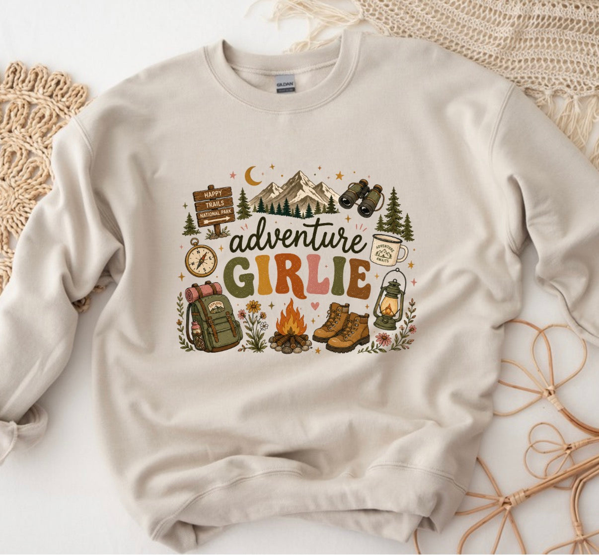 Adventure Girlie hiking Sweatshirt