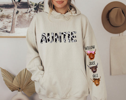 Auntie hoodie custom