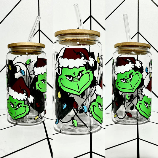 Grinch libbey glass