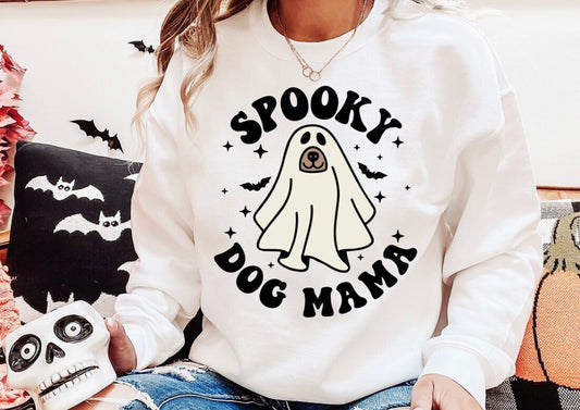 Spooky dog mama sweatshirt