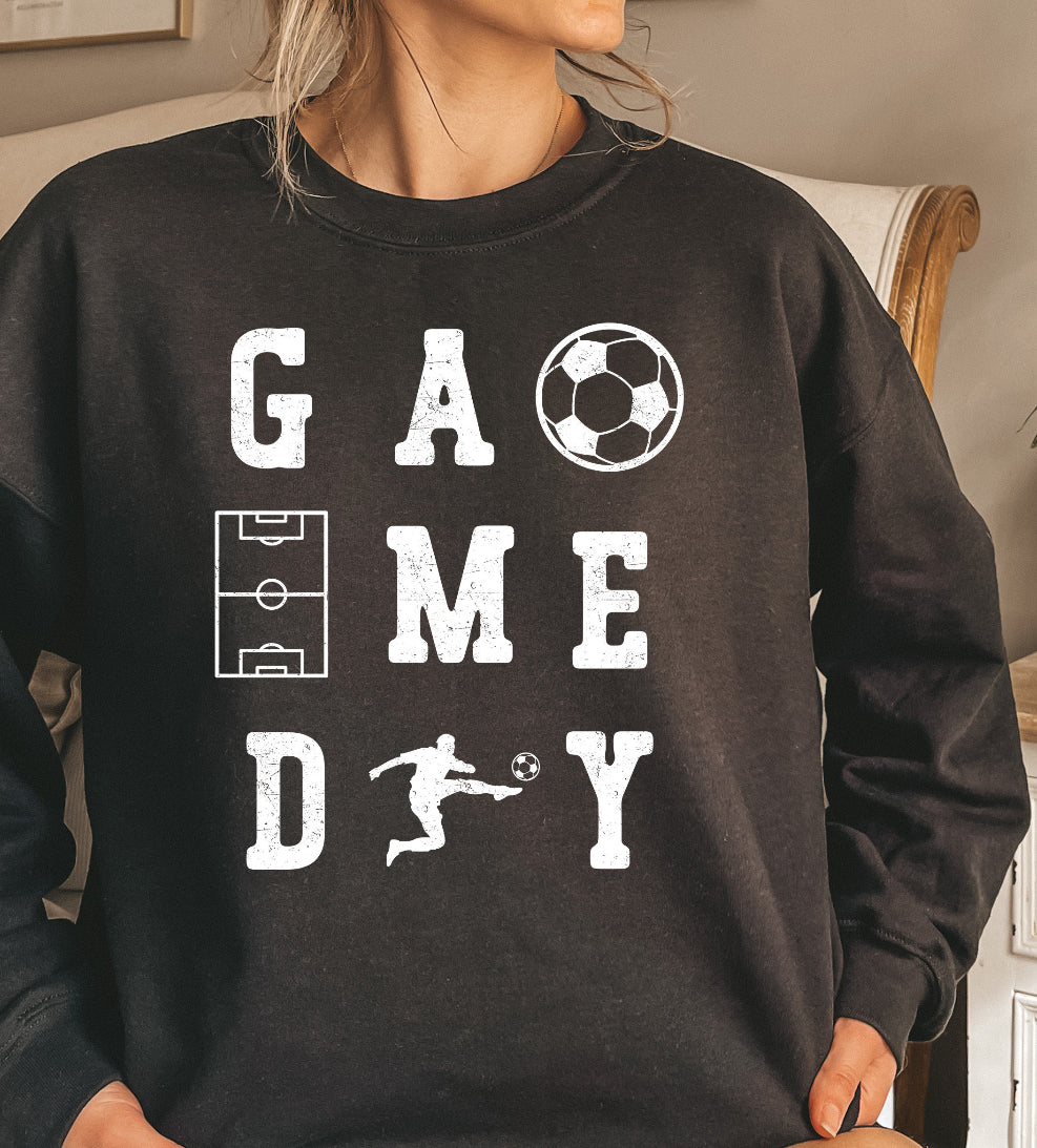 Soccer game day sweatshirt