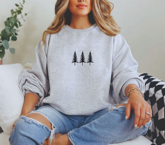 Pine tree sweatshirt
