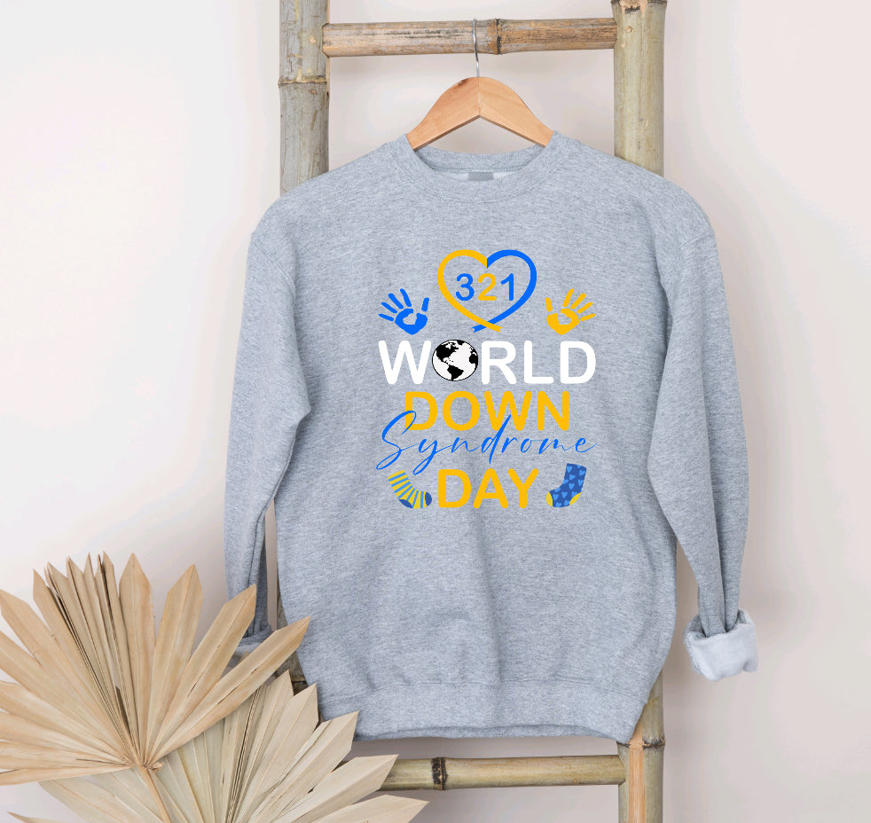 Down syndrome day sweatshirt