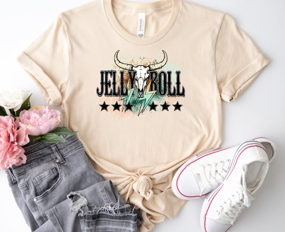 Jelly roll tee