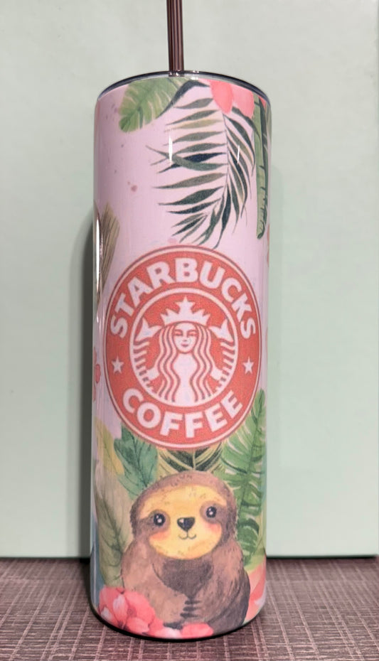 Sloth tumbler