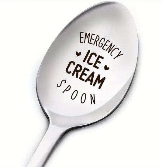 Emergency ice cream spoon