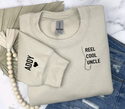 Reel cool uncle sweatshirt