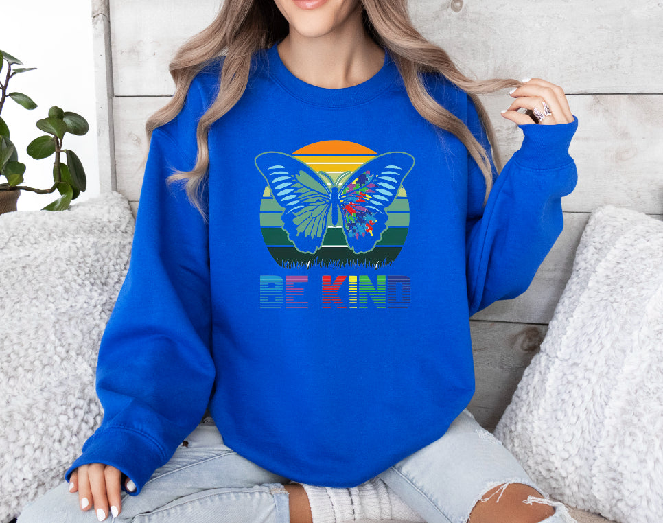 Be kind autism sweatshirt