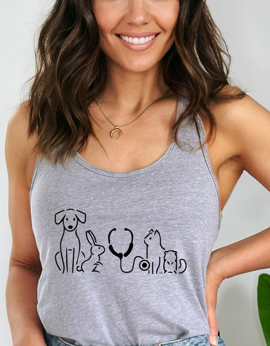 Vet tank top
