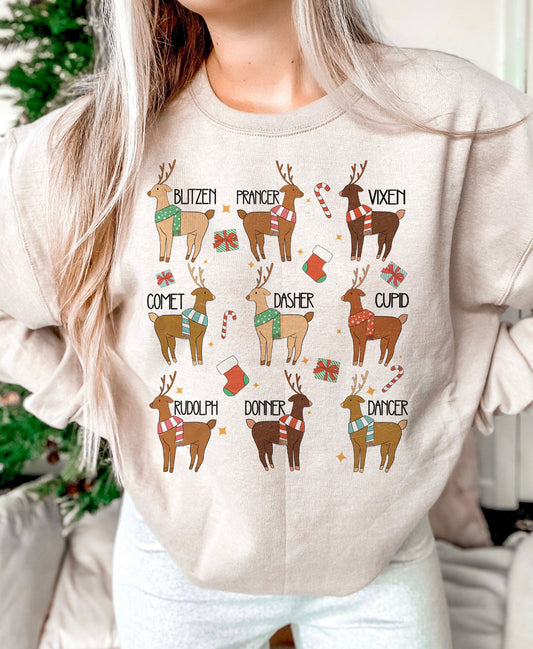 Reindeer sweatshirt