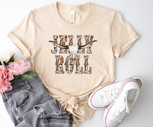 Jelly roll tee