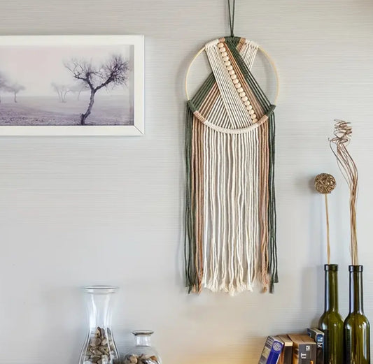 Macrame wall decor