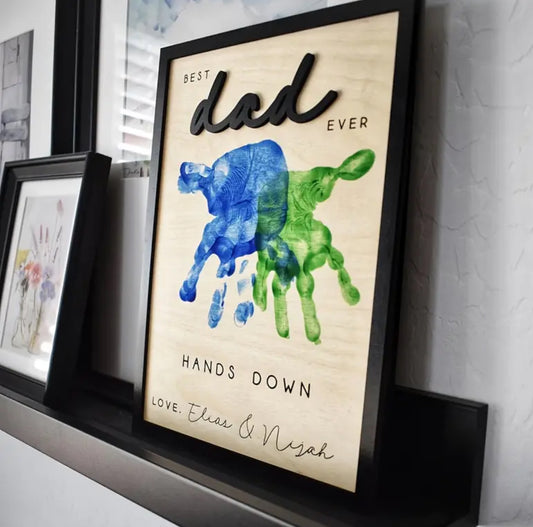 Best dad ever plaque