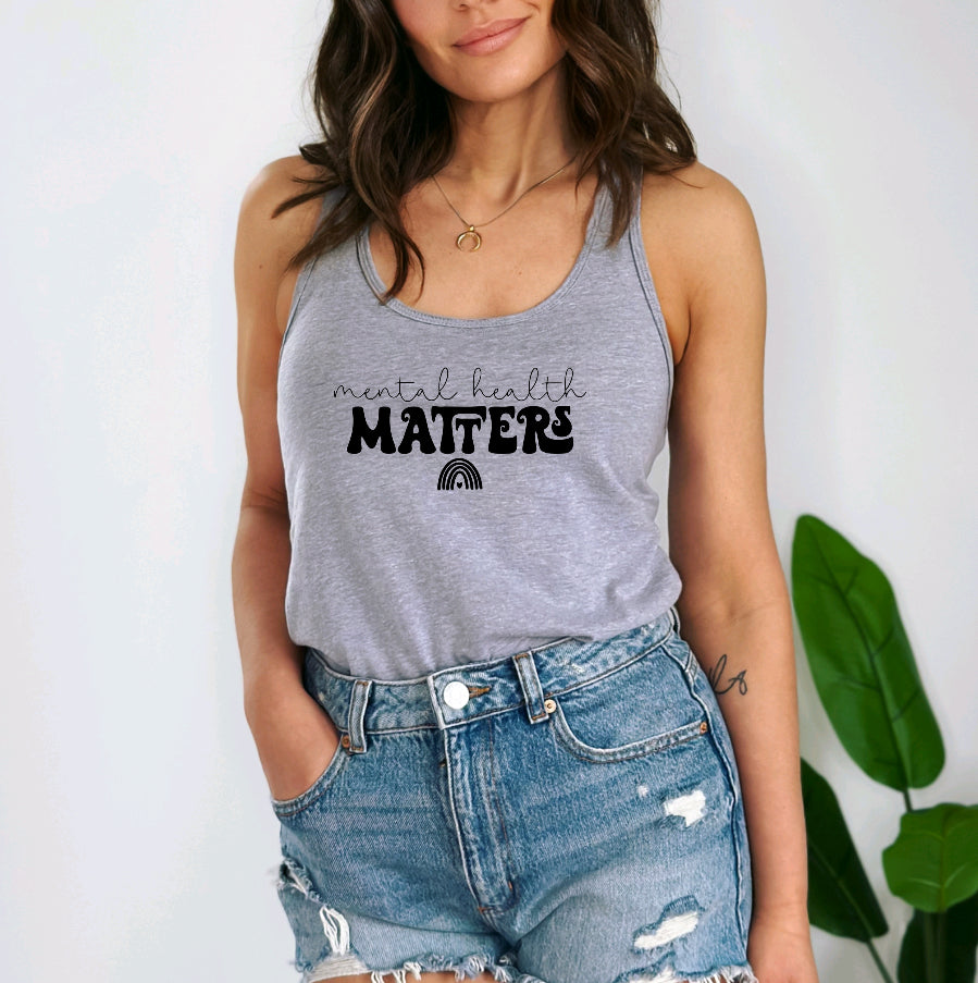 Mental health matters tank top