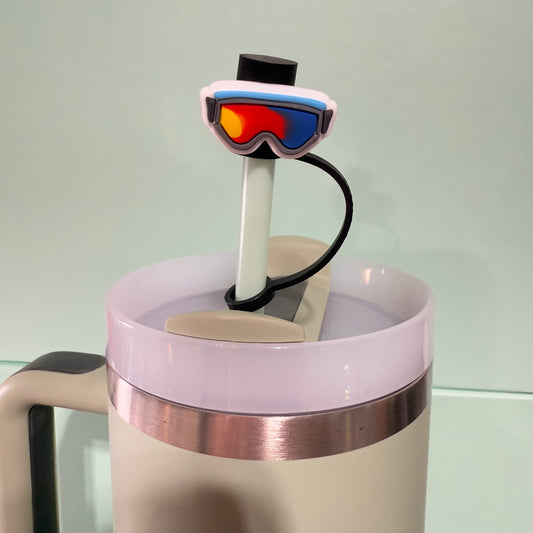 Goggles straw topper