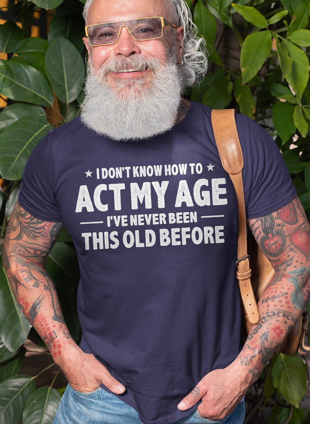 I don’t know how to act my age tee