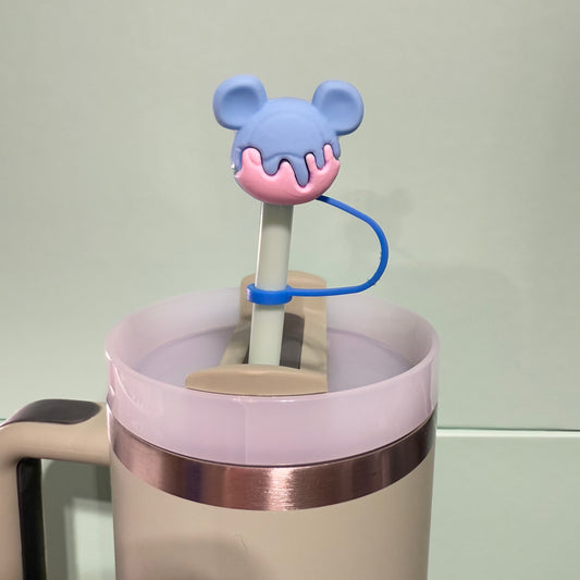 Mickey straw topper