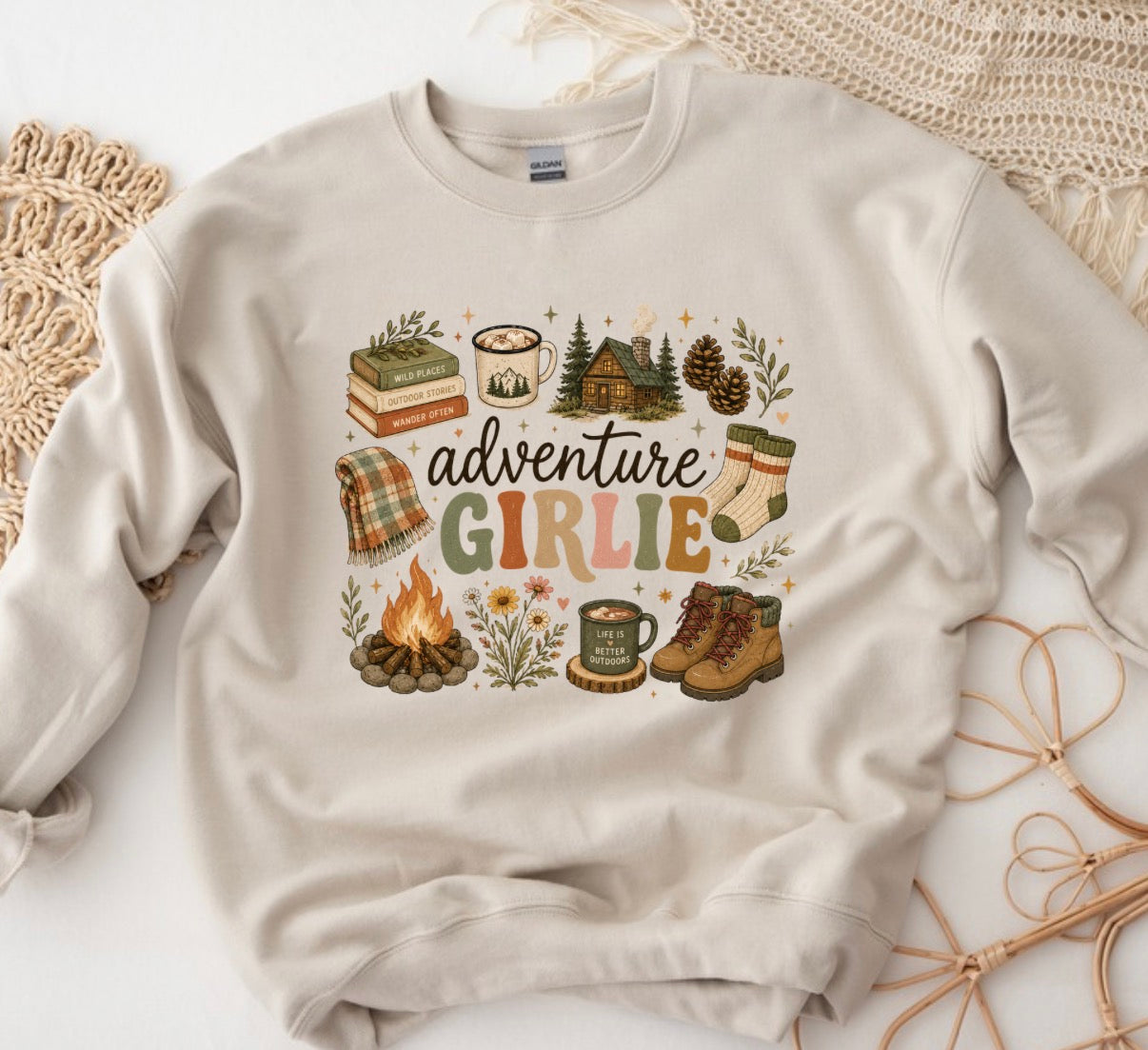 Adventure Girlie cozy Sweatshirt