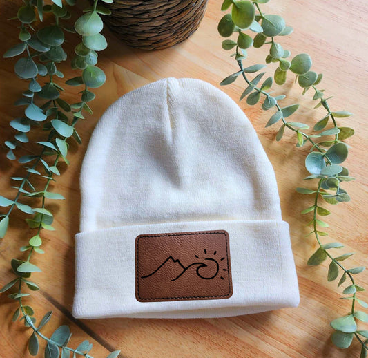 Mountain wave sun beanie