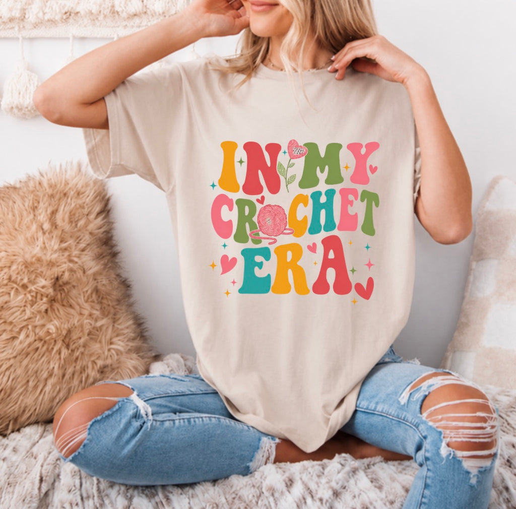 In my crochet era tee
