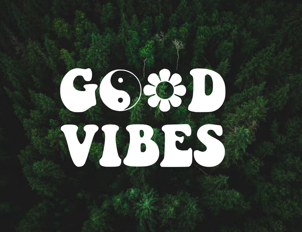 Good vibes decal