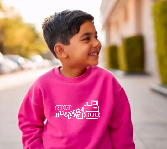 Stop bullying youth sweatshirt