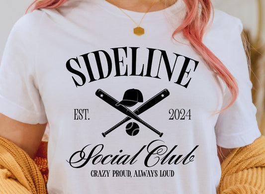 Baseball sideline tee