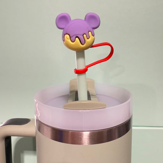 Mickey straw topper