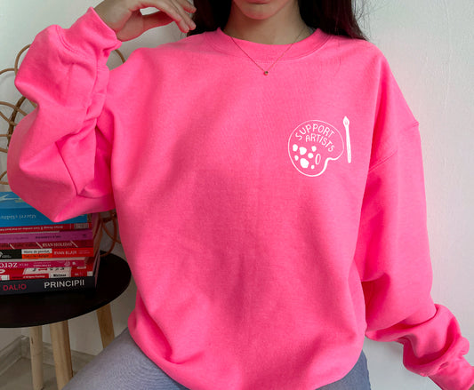 Support artists sweatshirt