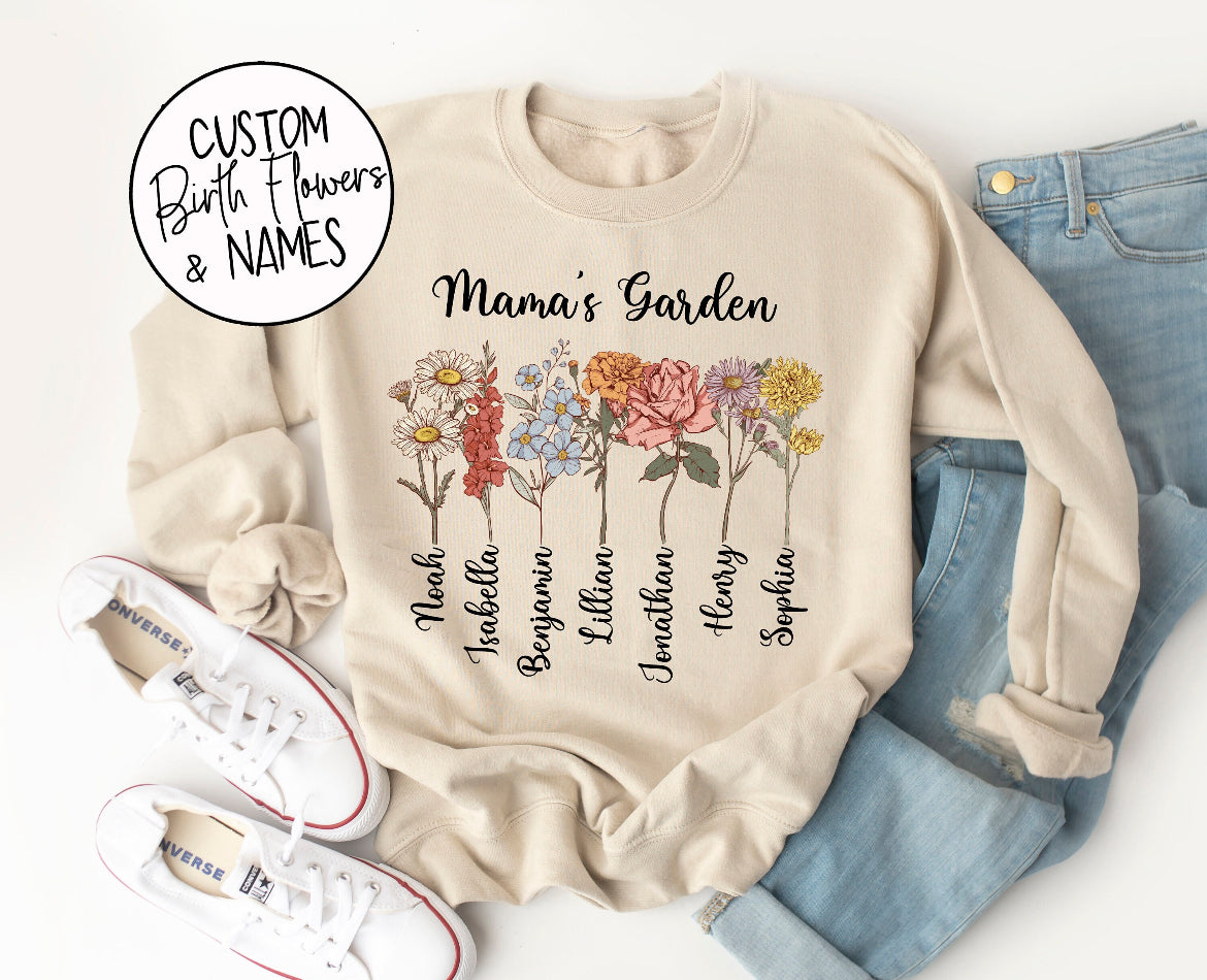 Mamas garden sweatshirt