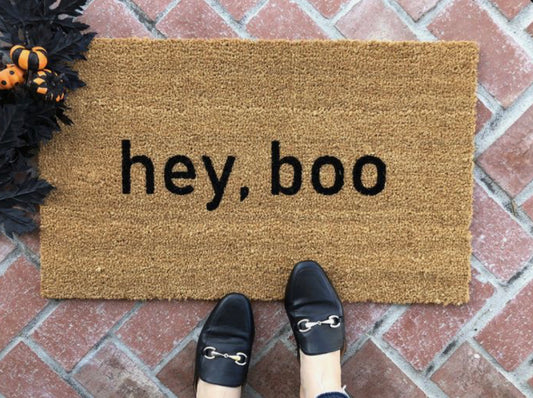 Hey boo doormat