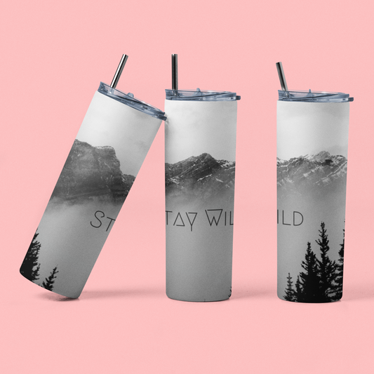 Stay wild 20oz tumbler