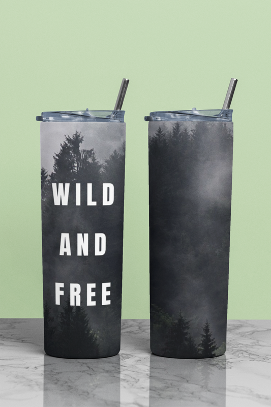 Wild & free 20oz tumbler