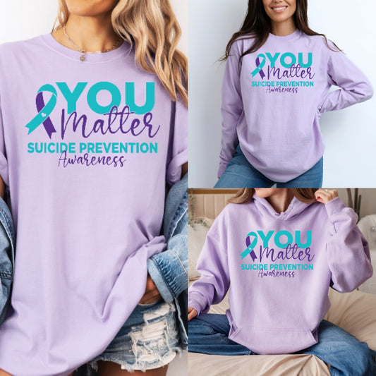 You matter suicide prevention awareness