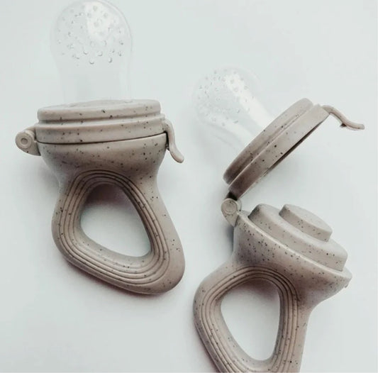 Silicone fruit teether