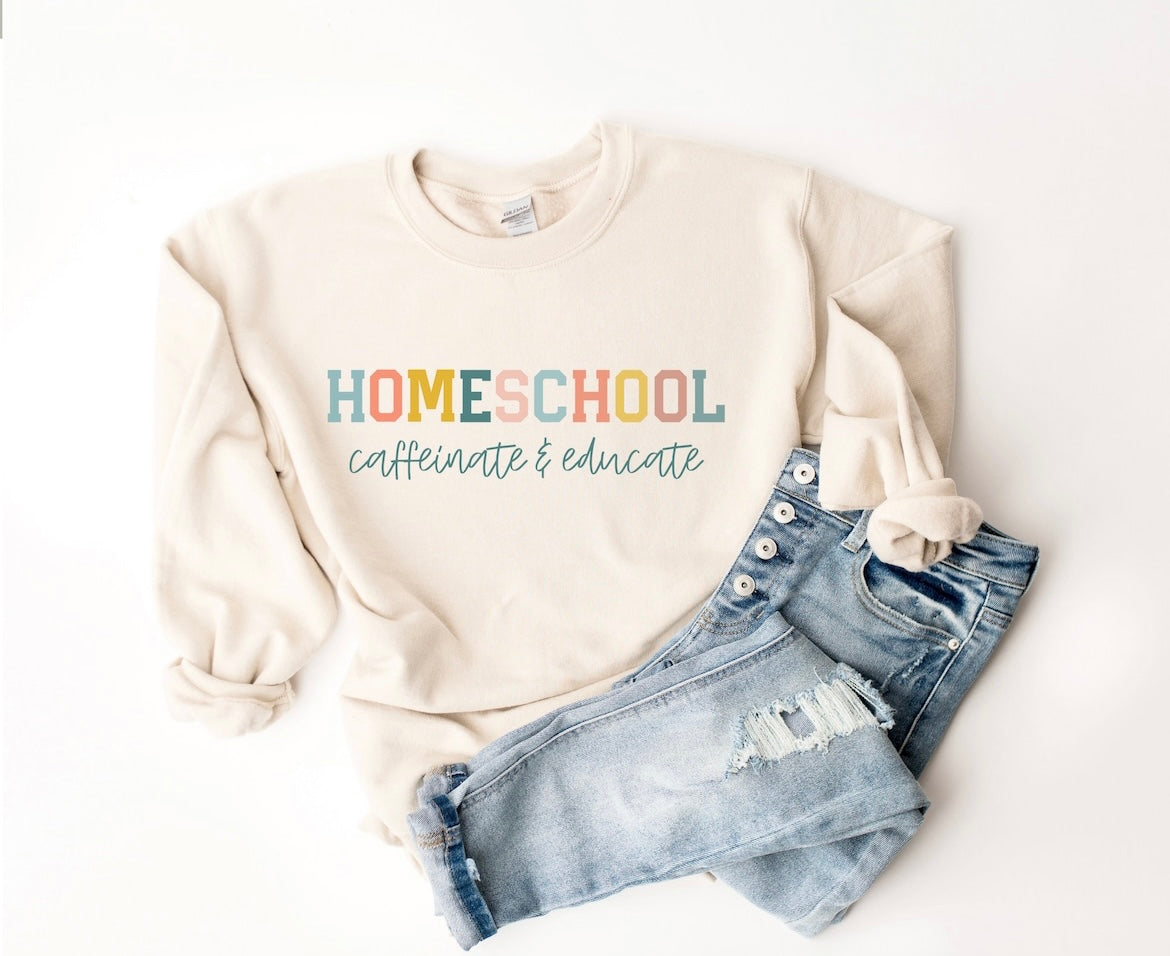 Home school sweatshirt