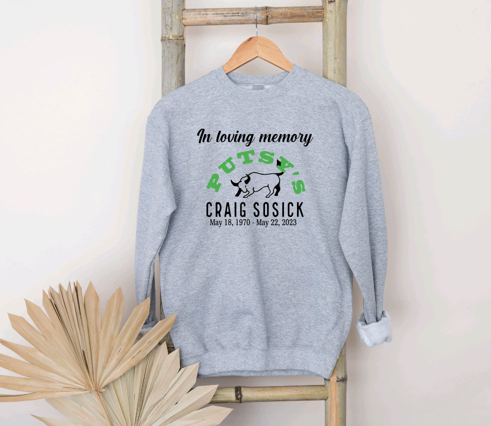 In loving memory sweatshirt